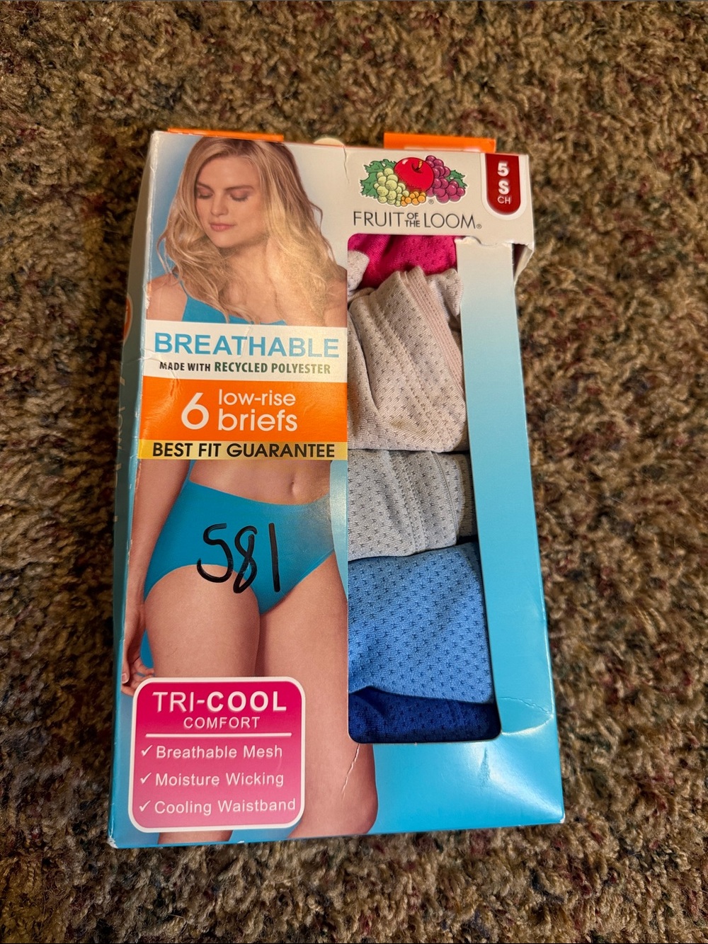 Fruit of the Loom Women’s Low-Rise Briefs - (5 Pack)